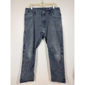 Kuhl Rydr Pants Mens 36x32 Gray Patina Wash Cotton Canvas Utility Workwear